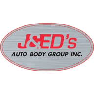 J & Eds Auto Body Shop Logo