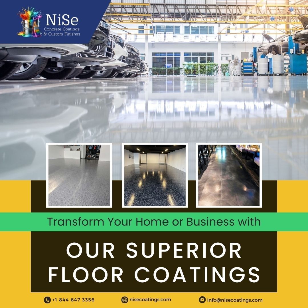 NiSe - Concrete Coatings is a trusted flooring contractor dedicated to providing high-quality flooring solutions for residential and commercial spaces. Our team delivers durable and stylish flooring options designed to enhance the look and functionality of any property. With expert craftsmanship and attention to detail, we ensure reliable service that meets your needs.