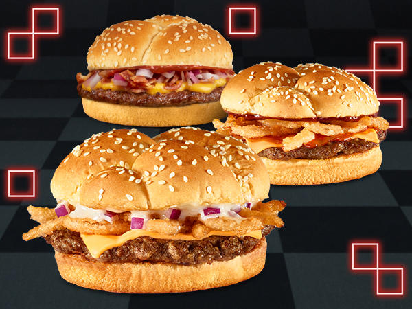 Three value burgers