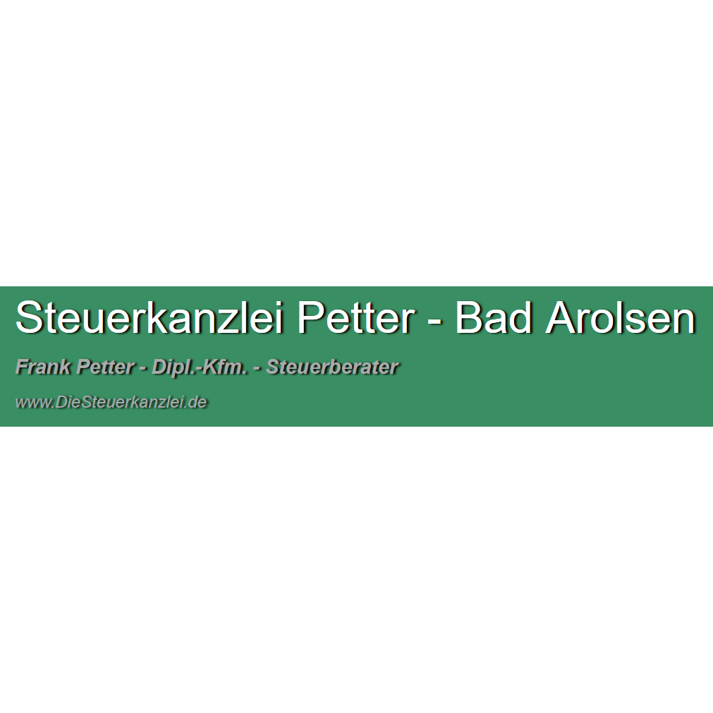 Logo Steuerkanzlei Petter - Frank Petter · Dipl.-Kfm. · Steuerberater