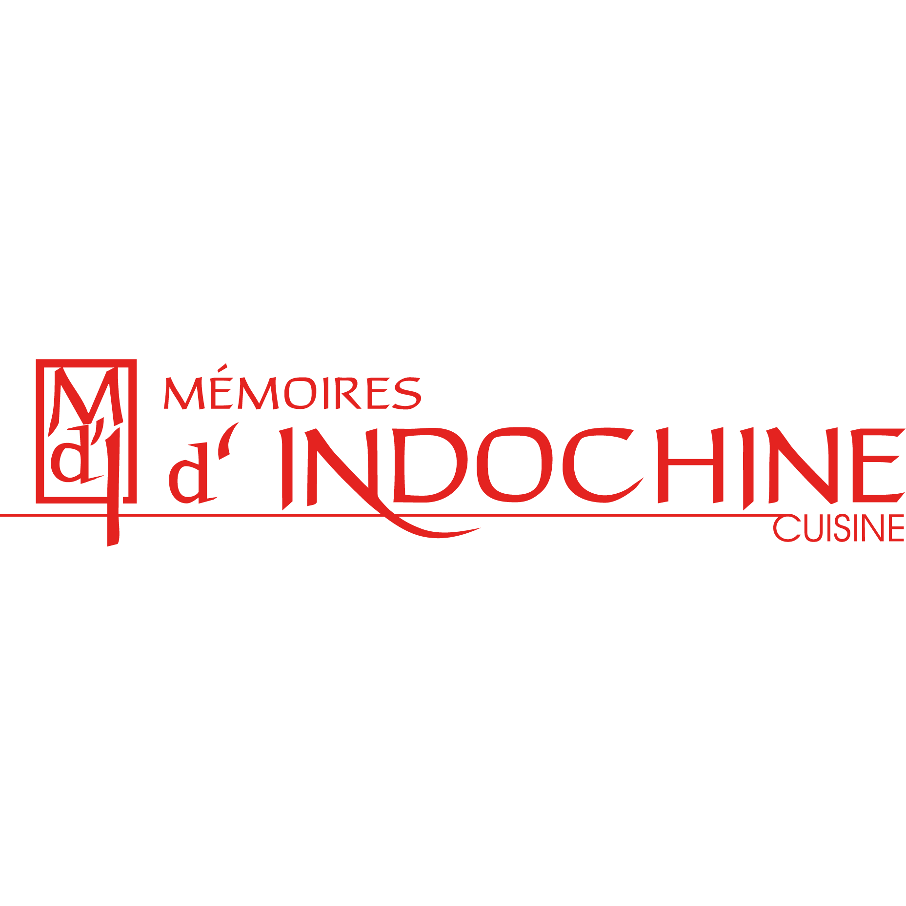 Mémoires d'Indochine am Paradeplatz in Mannheim - Logo