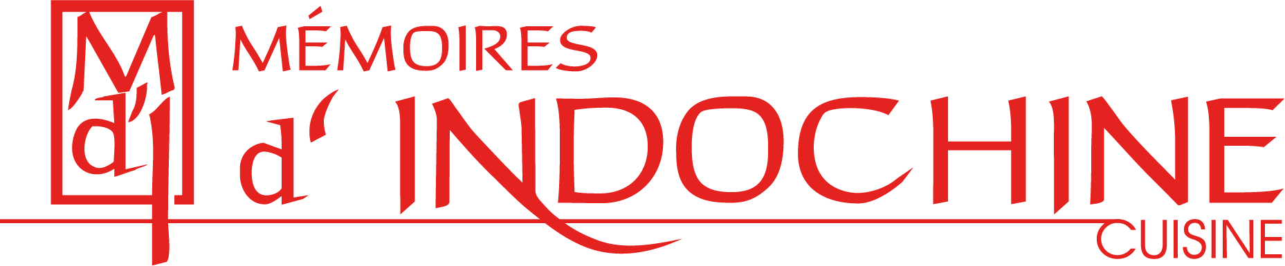 Mémoires d'Indochine am Wasserturm in Mannheim - Logo