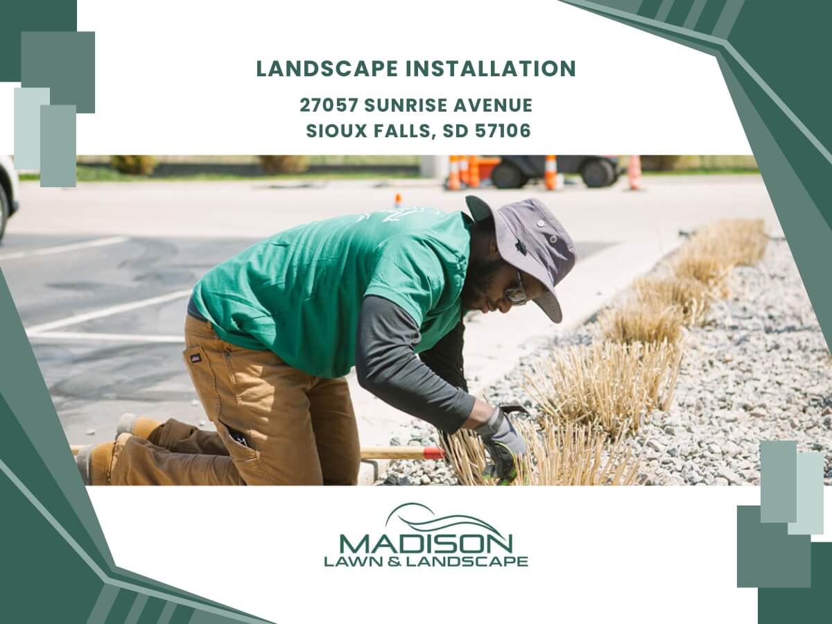 landscape installation
