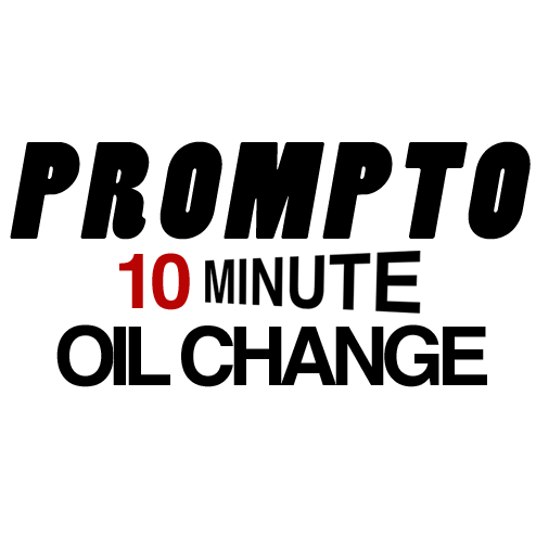 Prompto 10 Minute Oil Change Logo