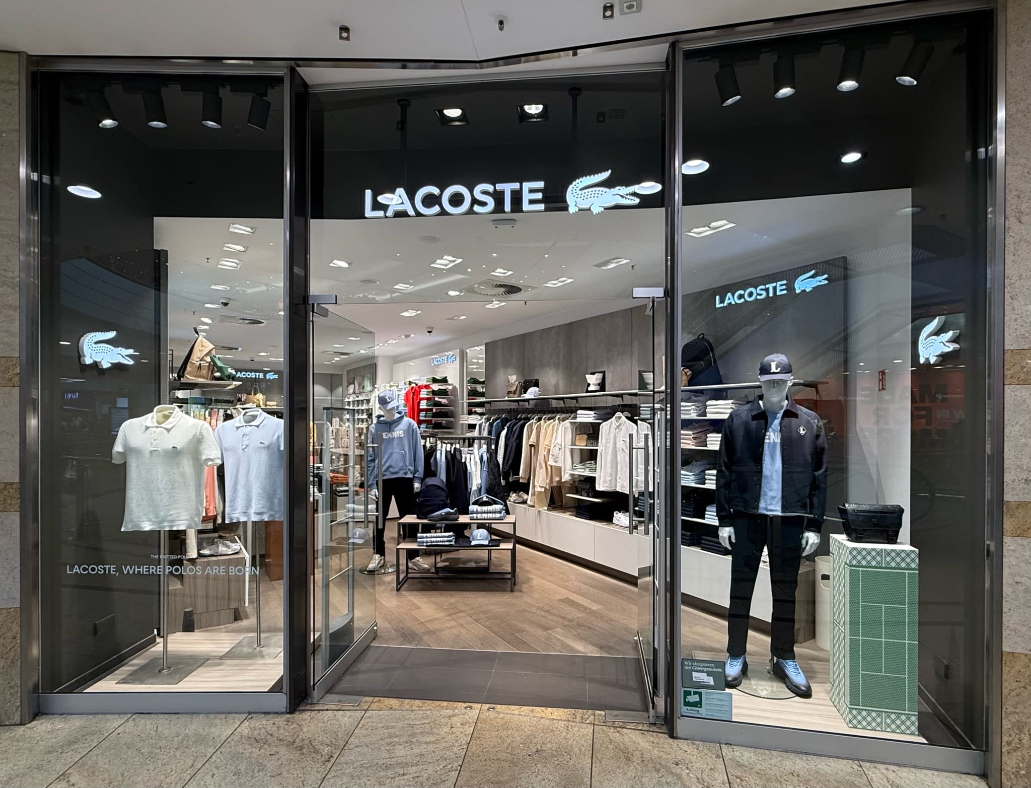 Lacoste Dresden, Altmarkt-Galerie in Dresden