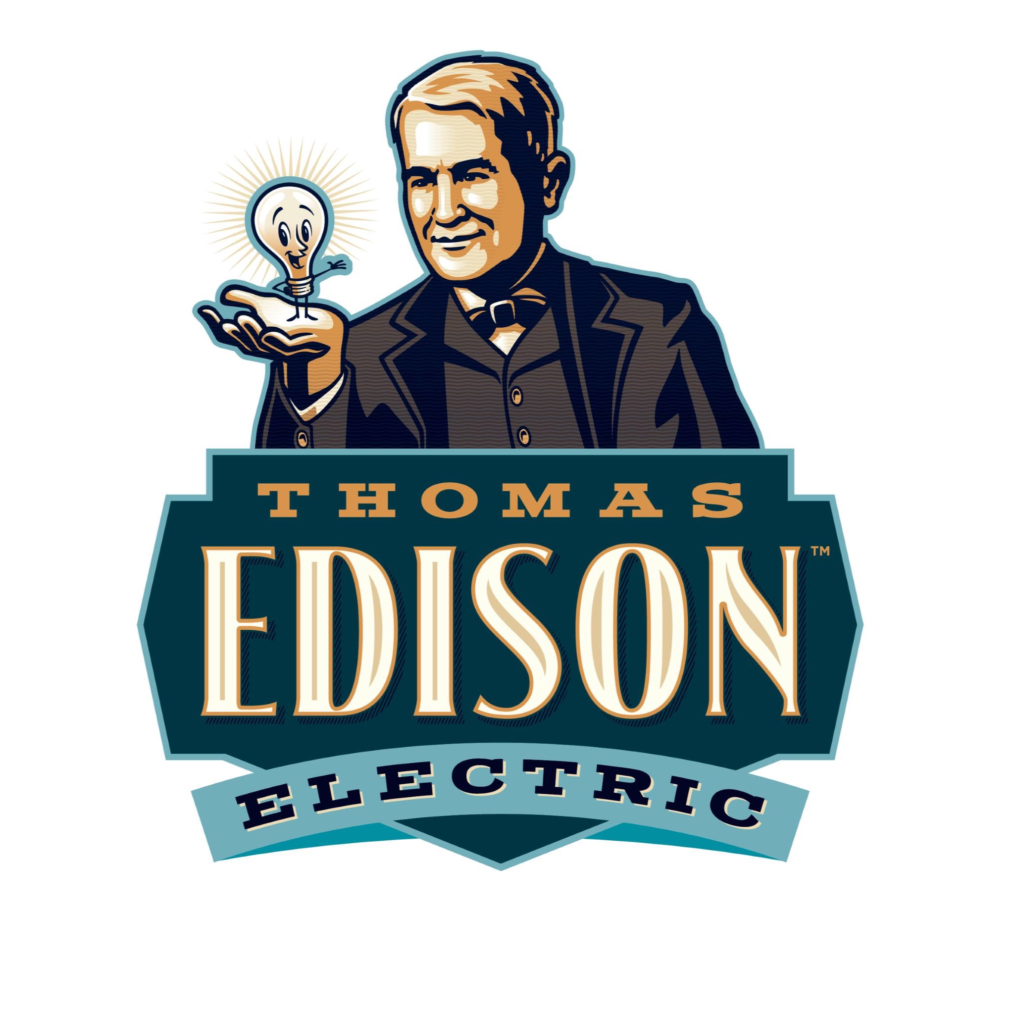 Thomas Edison Electric Logo