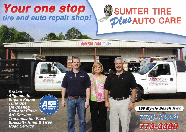 Continental Tire the a 1805 Hwy 521 South Appointment Sumter SC 29153.