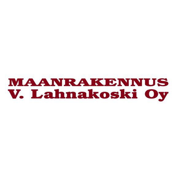 Maarakennus V. Lahnakoski Oy Logo