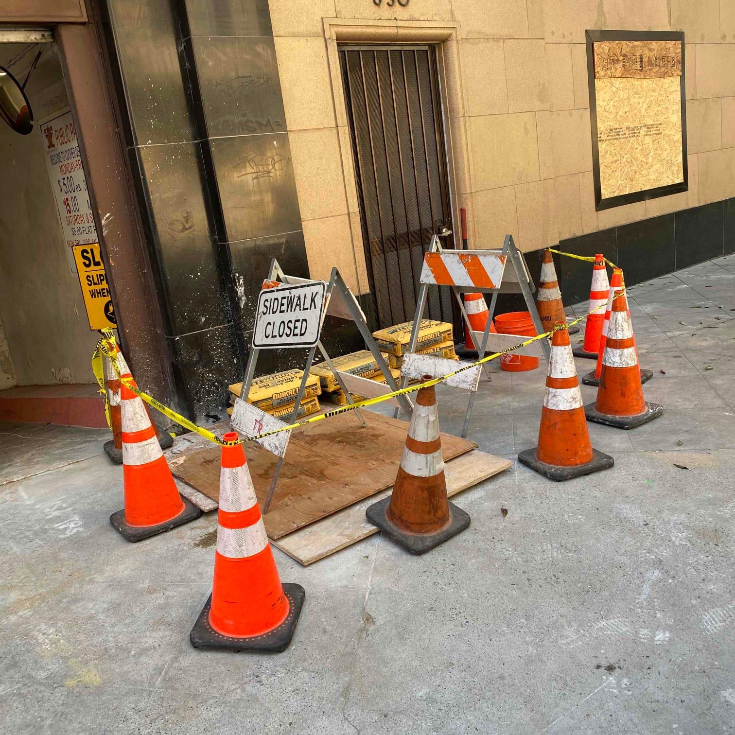 We are available for street jobs. No job is too big or small.