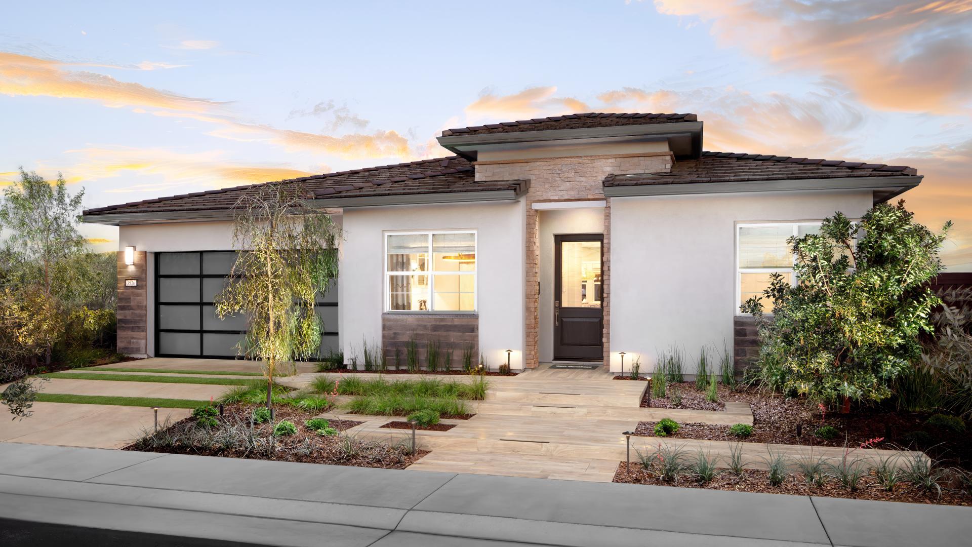 Each home design offers several elevation options