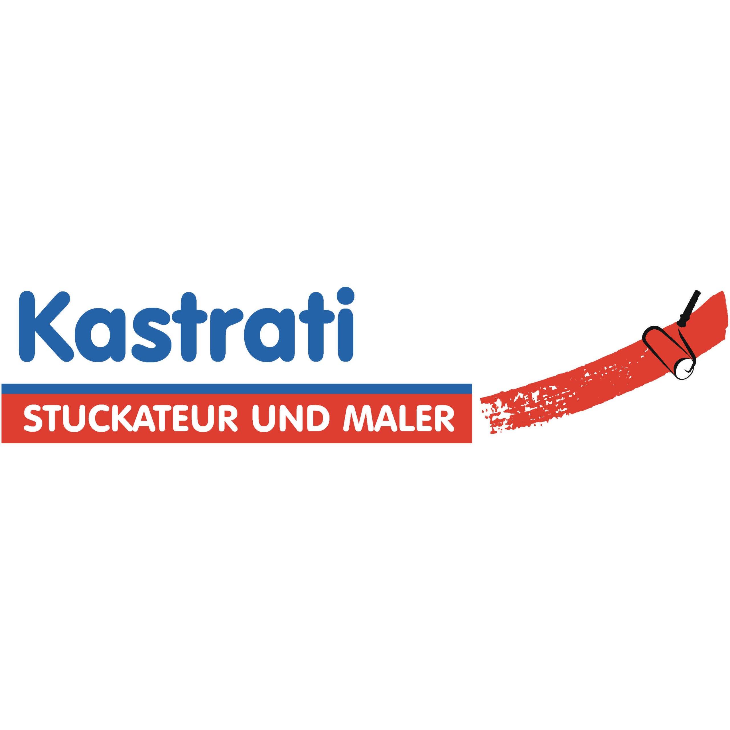 Logo Der rote Farbroller steht für das Logo der Kastrati Stuckateur und Maler aus dem Raum Ludwigsburg.
