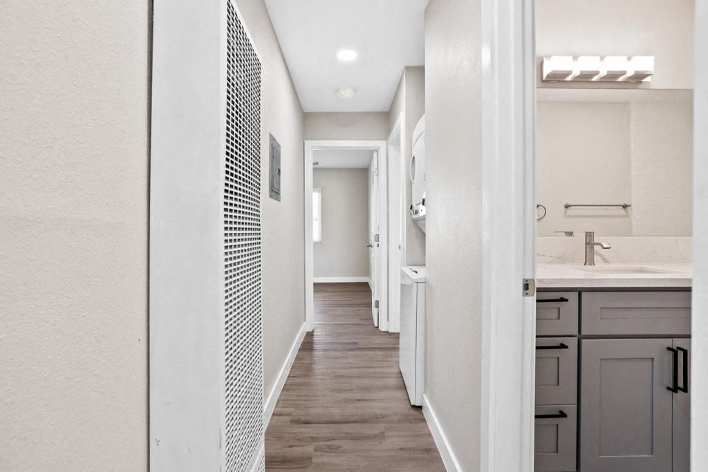 Bathroom And Hallway