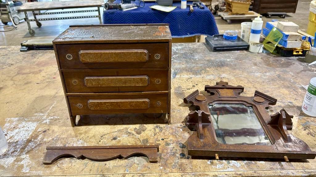 Antique Dresser Restoration - Before
