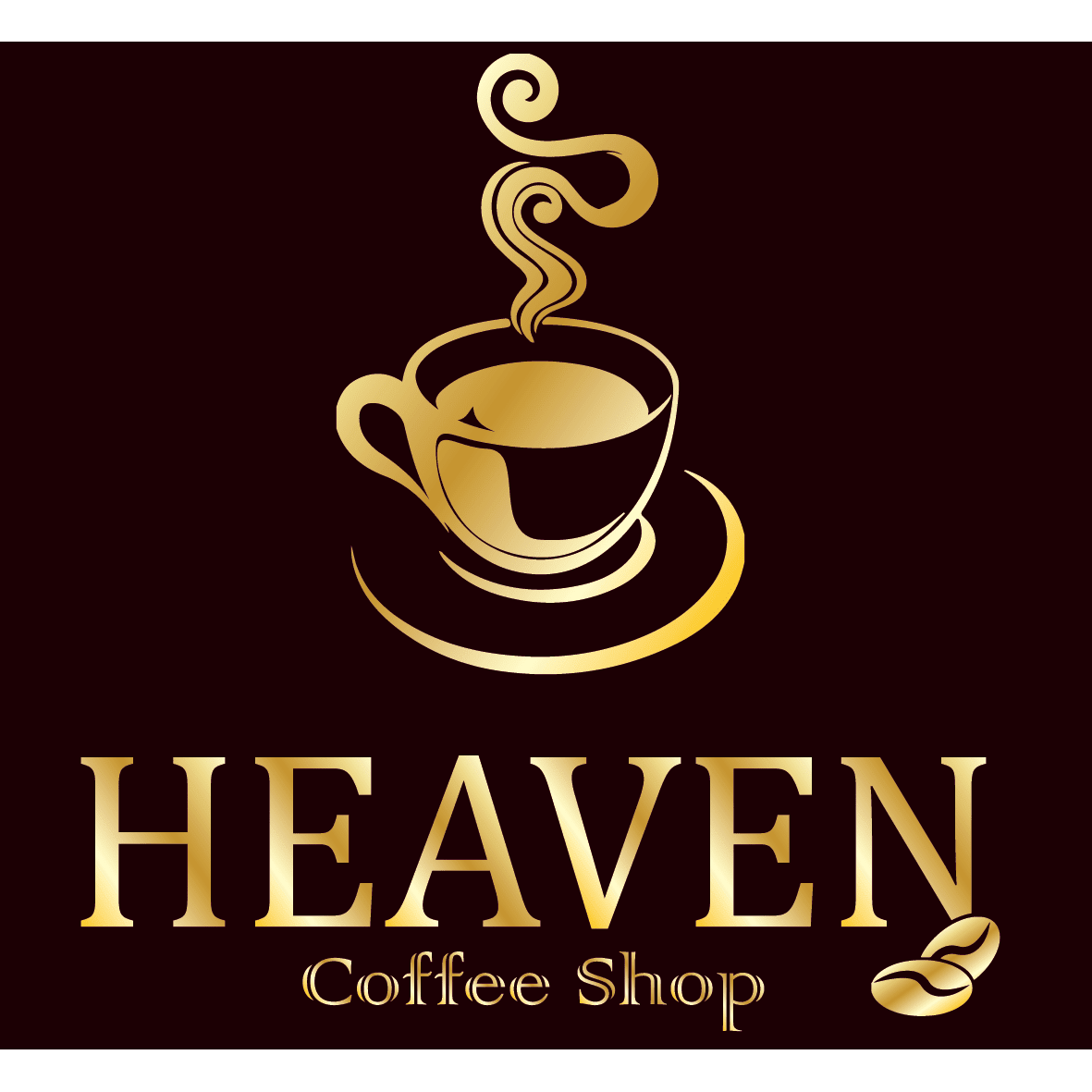 Heaven Coffee Shop Logo