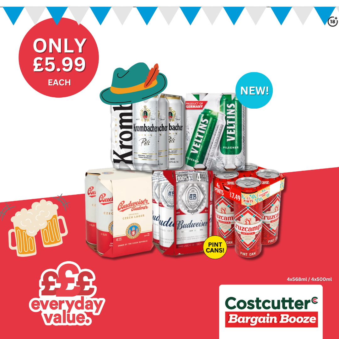 £5.99 on selected beers