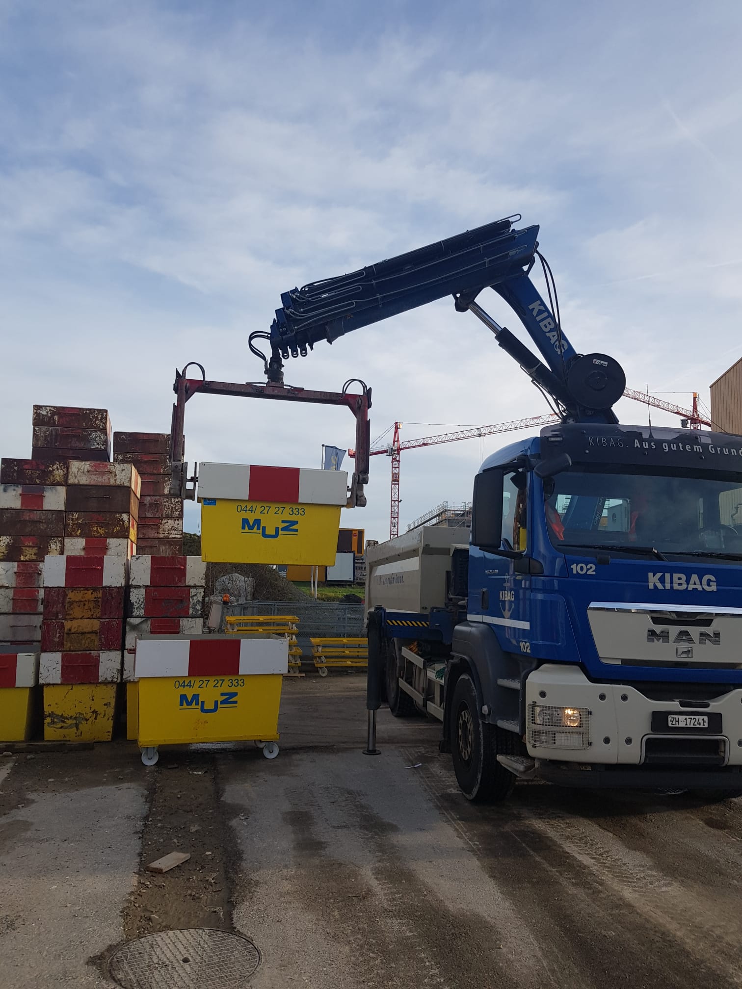 Muldenzentrale AG, Affolternstrasse 177 in Zürich