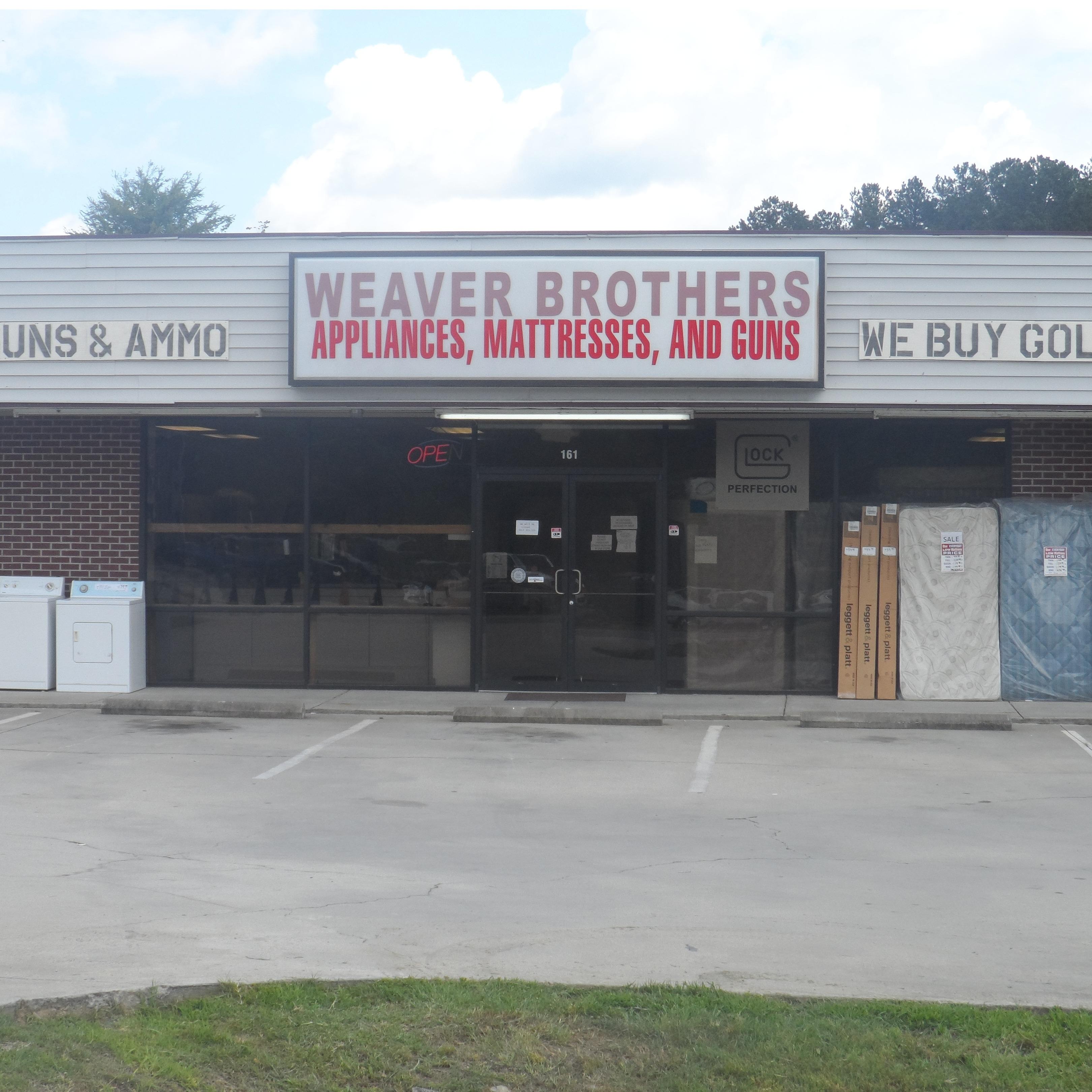 Weaver Brothers : Discount Mattresses and GUNS
