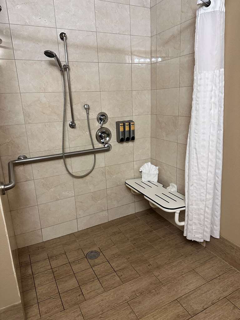 Roll in shower