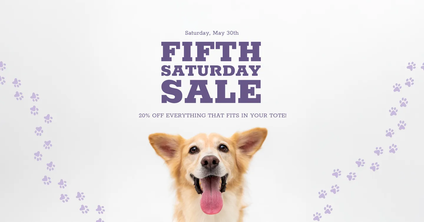 Image of Local Pet Event Fifth Saturday Sale | May 2026 Nearby