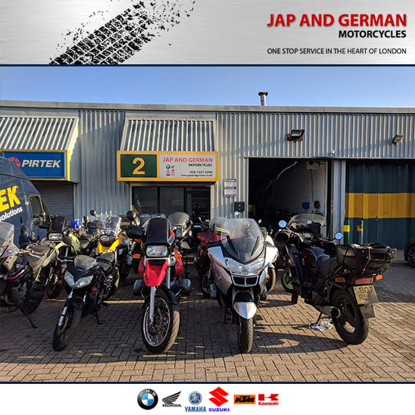 Jap & German Motorcycles Logo