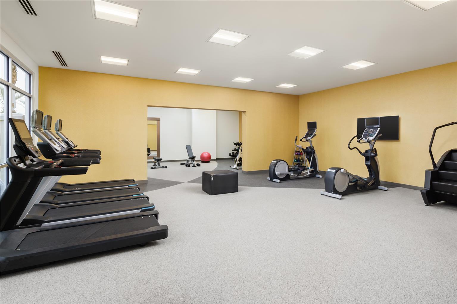 Health club  fitness center  gym