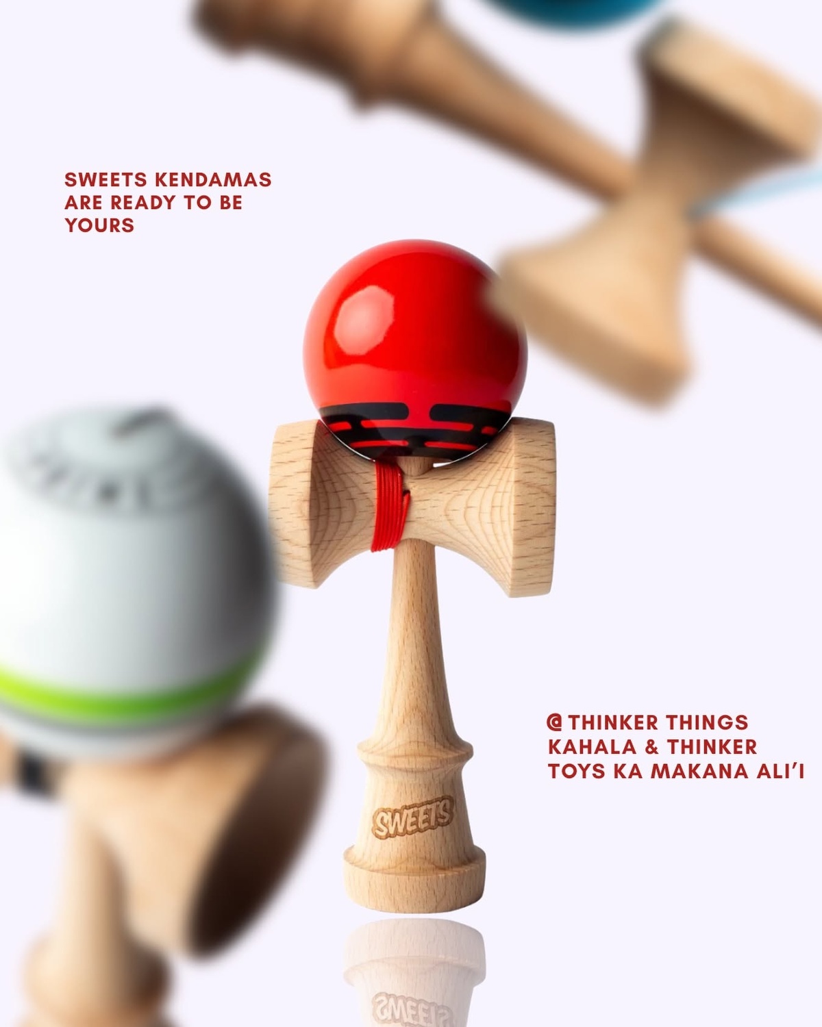 Discover Sweets Kendamas at Thinker Toys Hawaii! Browse bright designs and find your favorite for sk 