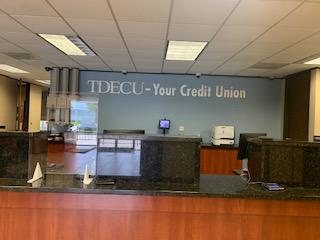 TDECU Pasadena Preston Interior Teller Line