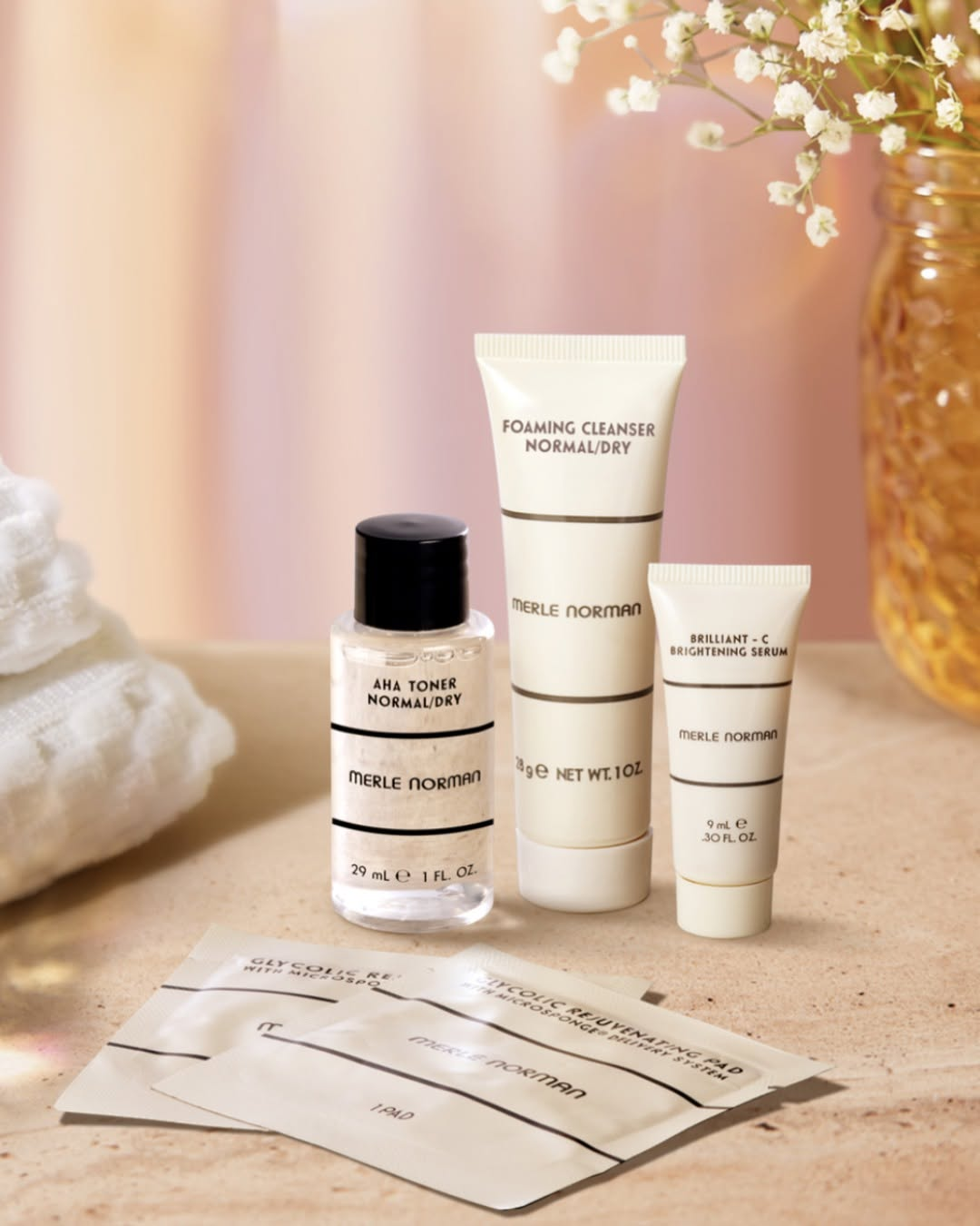 Visit Merle Norman Cosmetics Studio in Allen, TX, for a limited-time Fall skincare gift with purchas 