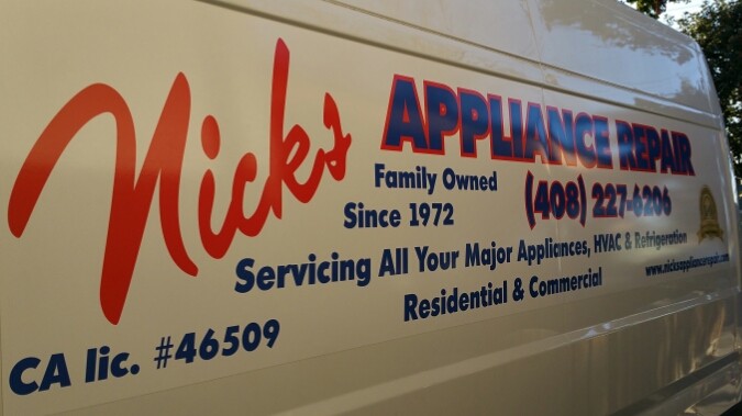 Images Nicks Appliance Service & Repairs Inc