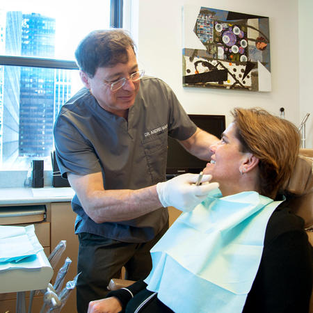 Dr. Mark has been featured as one of New York City’s best oral surgeons. He is known for providing the most up-to-date dental procedures. His accomplishments are featured in media such as Doctor of Dentistry and in press releases by the FDA approving INFUSE Bone Graft dentistry.