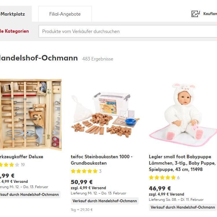 Handelshof / Dozent-Ochmann Einzelunternehmen, Barbara-Uthmann-Ring 54 in Annaberg-Buchholz