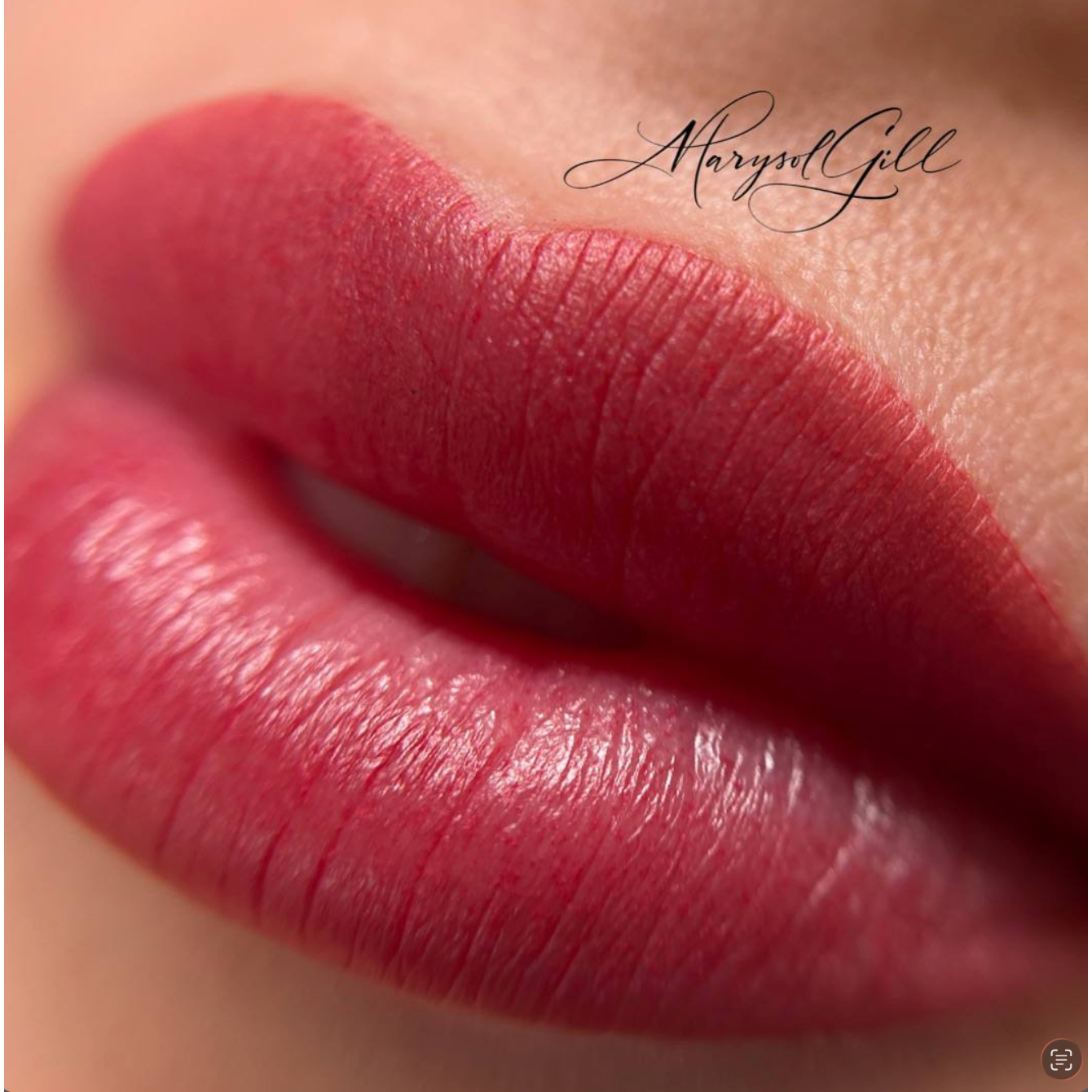 Lip blush in Colorado Springs by Marysol Gill, designed to enhance natural lip color, improve lip definition, and create a soft, vibrant, long-lasting finish. A professional permanent makeup treatment for clients who want fuller-looking lips, effortless beauty, and a polished look without daily lipstick.