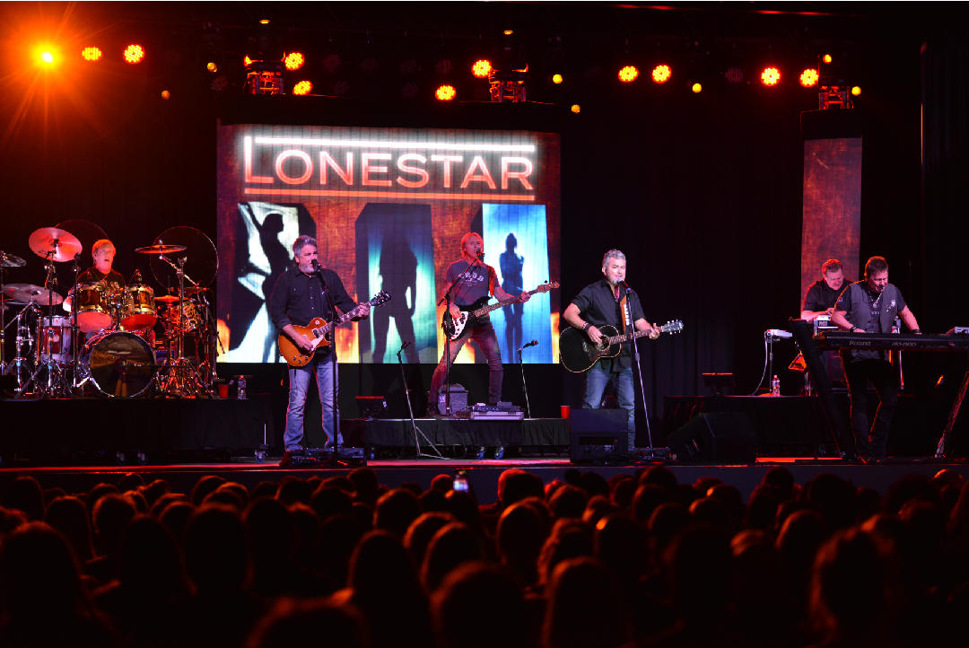 Lonestar concert at The Event Center at Hollywood Casino.