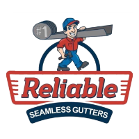 Reliable Seamless Gutters Logo