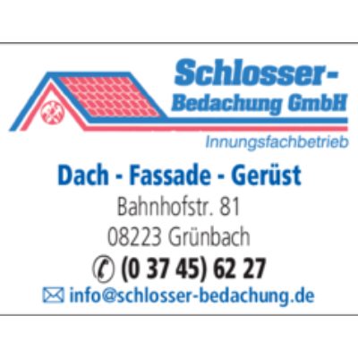 Schlosser Bedachung GmbH in Grünbach Höhenluftkurort - Logo