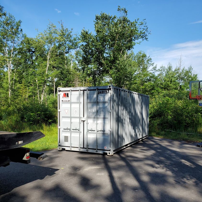 20′ storage container rental at Broadturn Road in Scarborough, Maine
20′ storage container rental se 