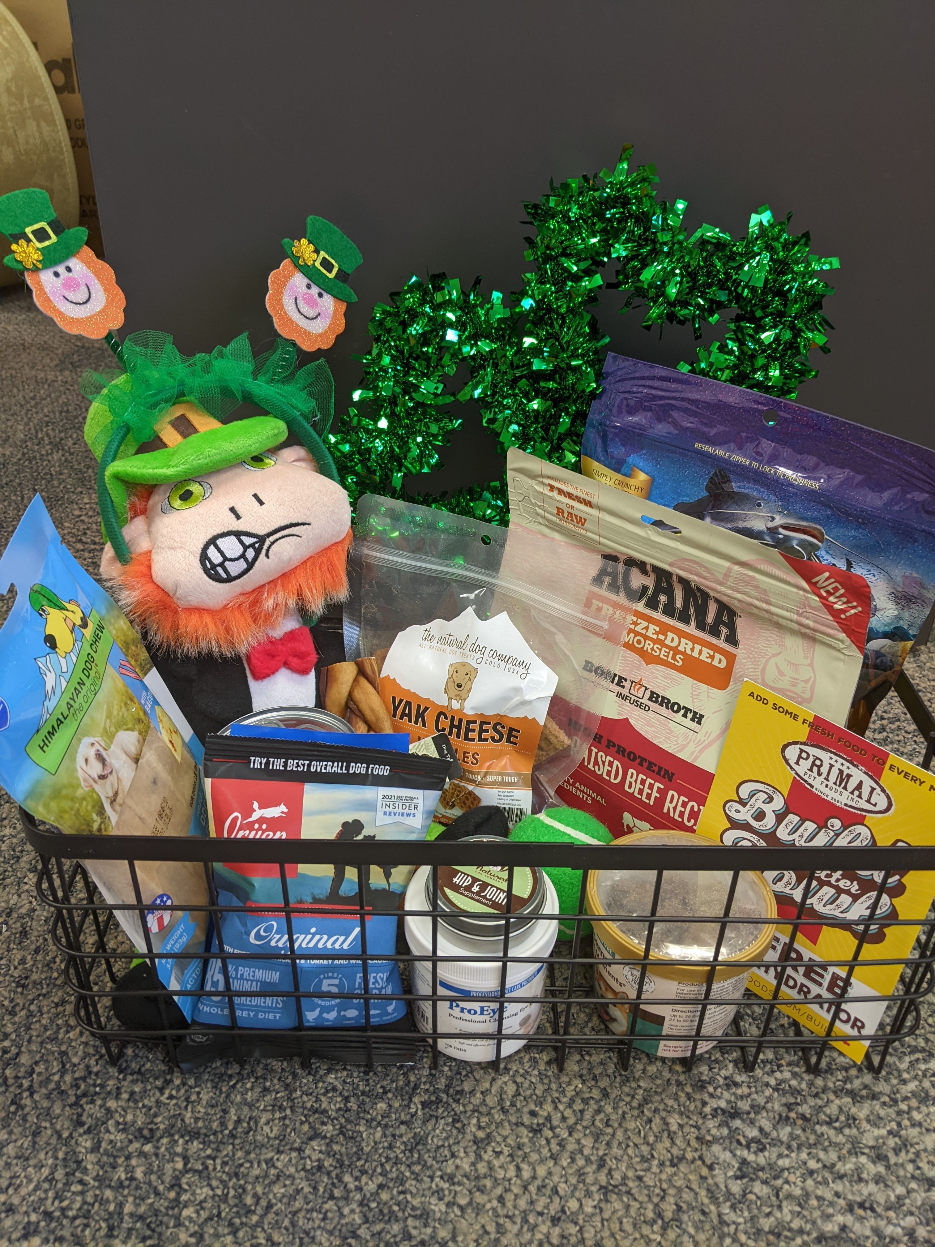 St. Patrick's Day Raffle Pet Central Station