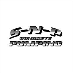 SNP Concrete Pumping Logo