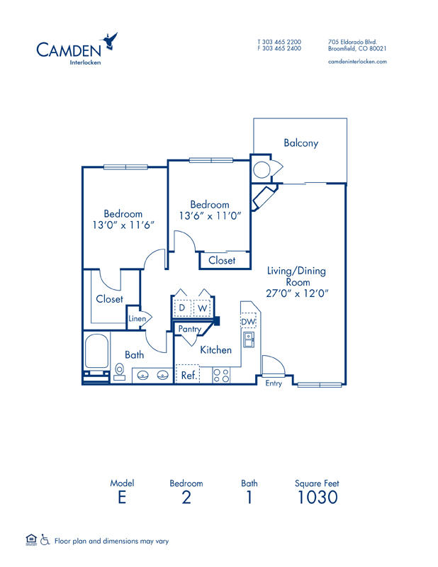 Camden Interlocken Apartments Photo