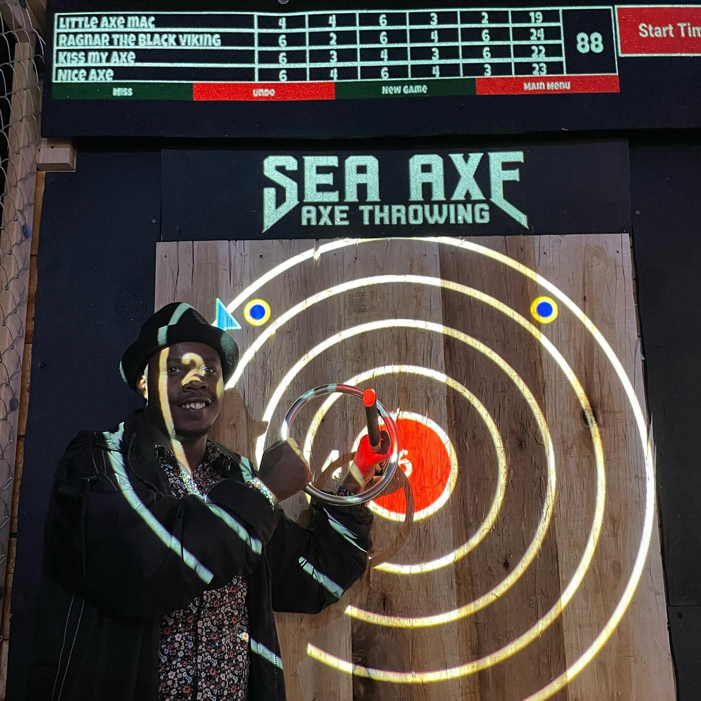 It's always a good day to throw some axes!  Book Now at Seaaxe.com! 