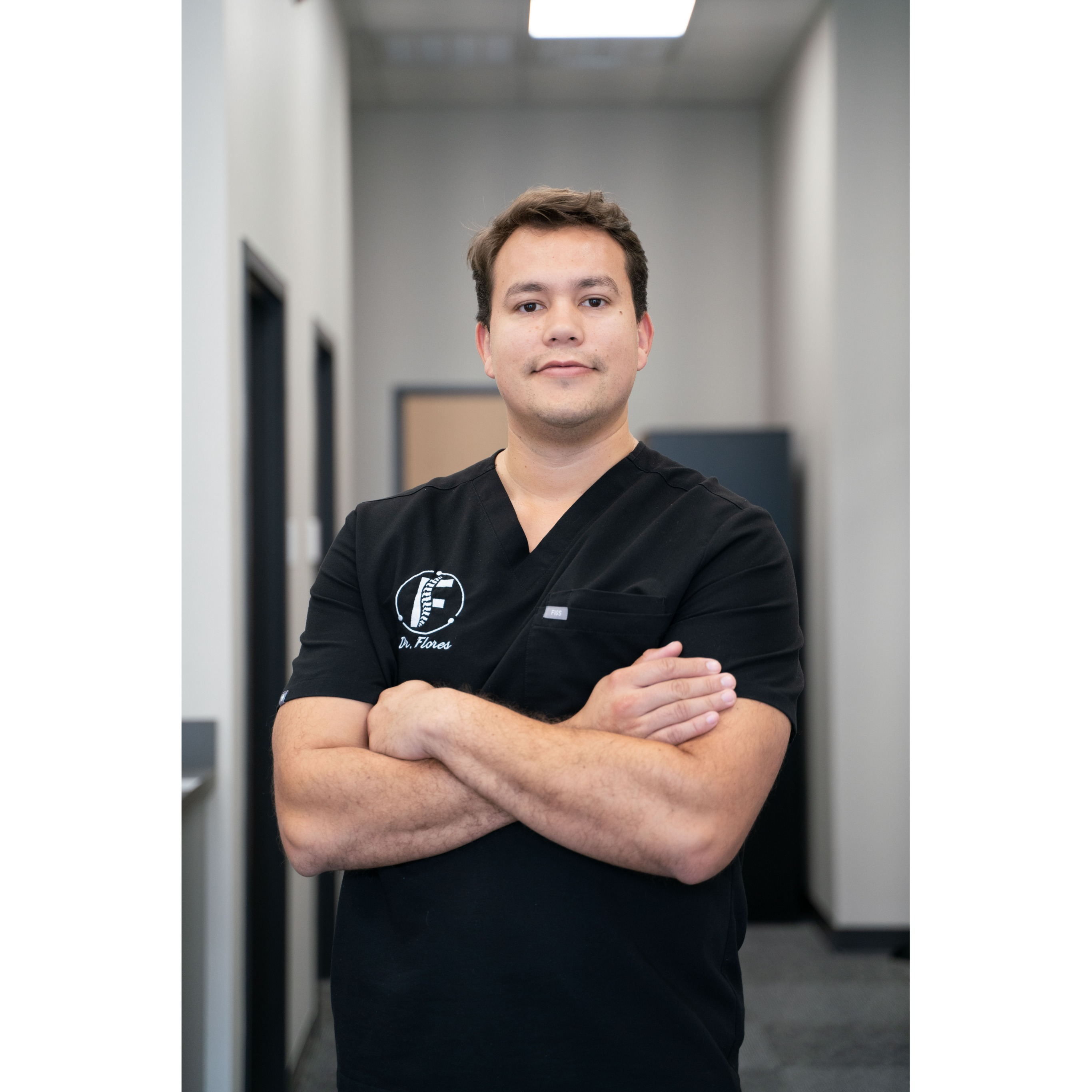 Dr. Ricardo Flores
Chiropractor in Tyler
Dr. Ricardo Flores found his passion for chiropractic after a severe back injury when he was powerlifting in graduate school. Nothing helped heal his back except for chiropractic! His whole life changed after this experience. He went on and graduated from Parker University in 2020 as a Doctor of Chiropractic. He also has a Bachelors from Abilene Christian University and a Masters from Texas Tech University Health Science Center.

Dr. Flores provides gentle and specific chiropractic which is the most effective way to bring stability to your spine. This equates to results that last!

He is proficient in treating a wide variety of conditions especially TMJ issues, migraines/headaches, vertigo, frozen shoulder, and even carpal tunnel.

On his down time he likes working out, going on trips with his wife, wrestling with his son, and playing with his dog.