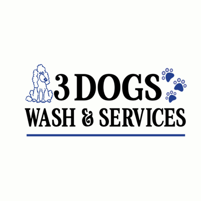 3 Dogs Wash & Services Logo