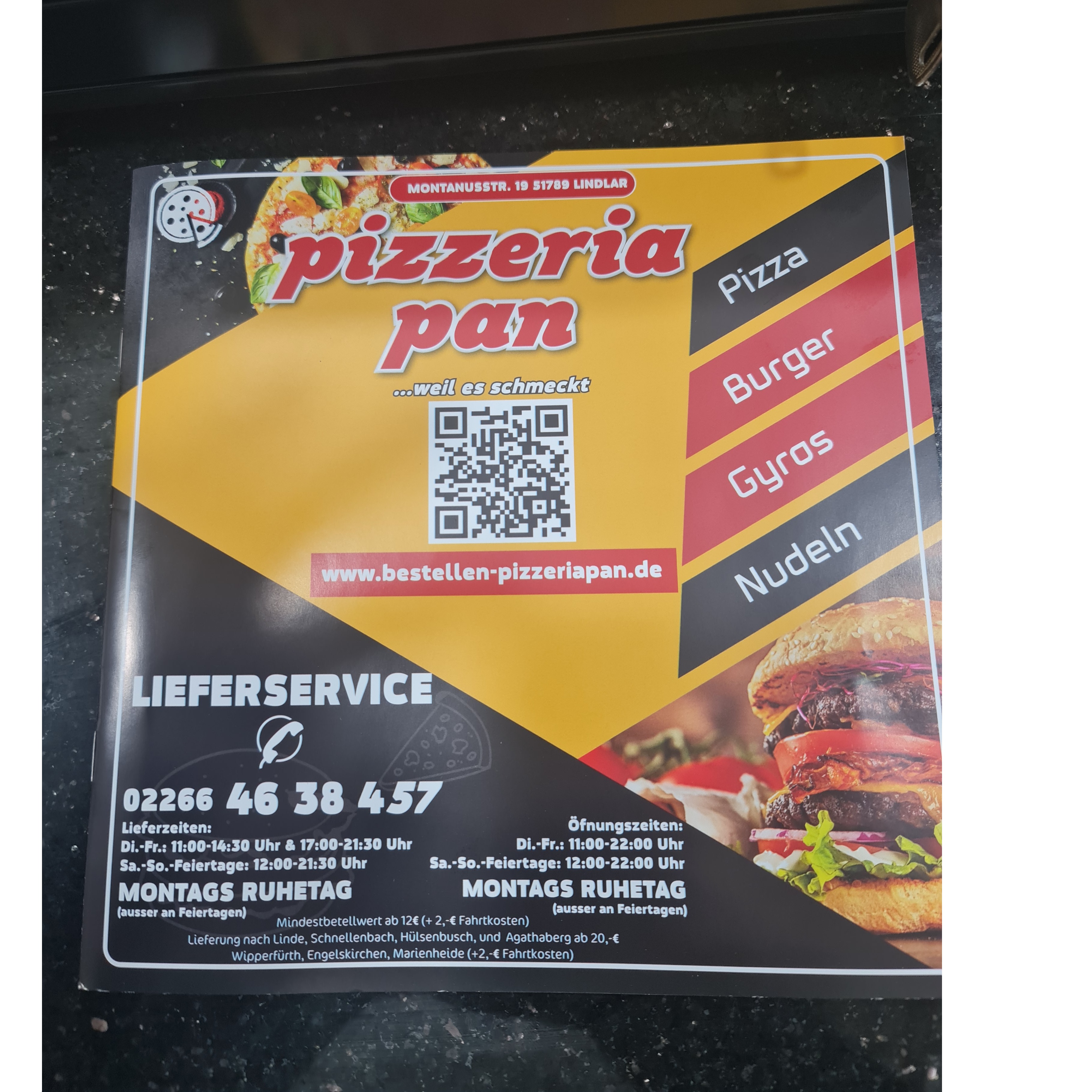Pizzeria Pan Inh. Ismet Saat in Lindlar - Logo