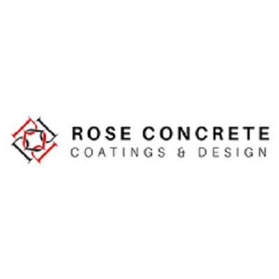 Rose Concrete Coatings and Design Logo