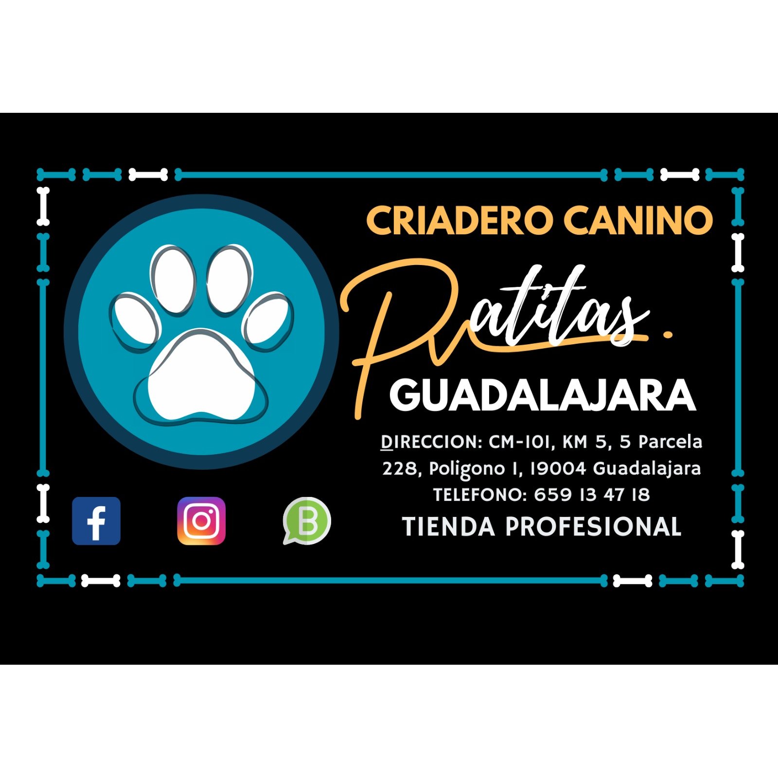 Criadero Canino Patitas Logo