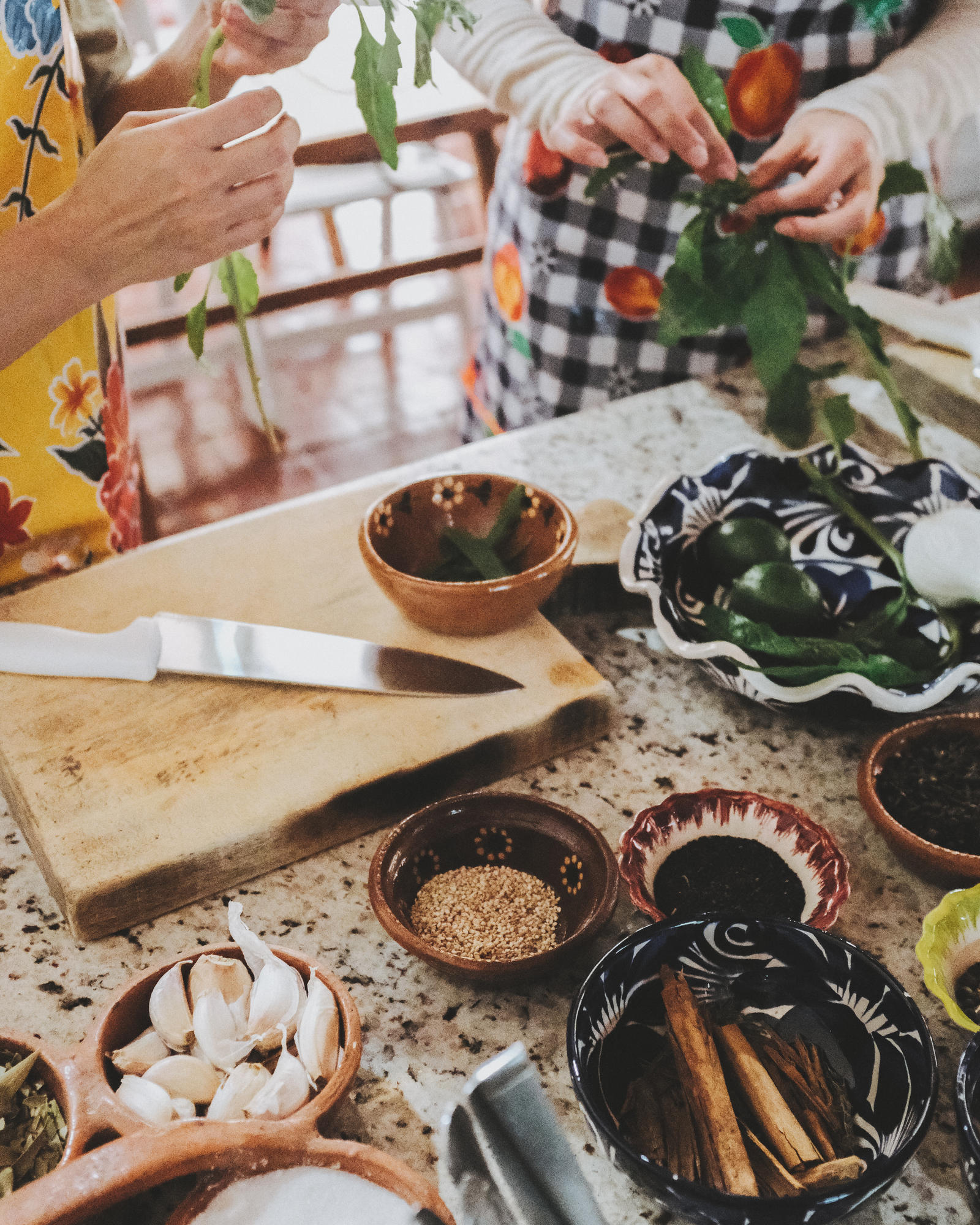 Images Sazón—Cooking School