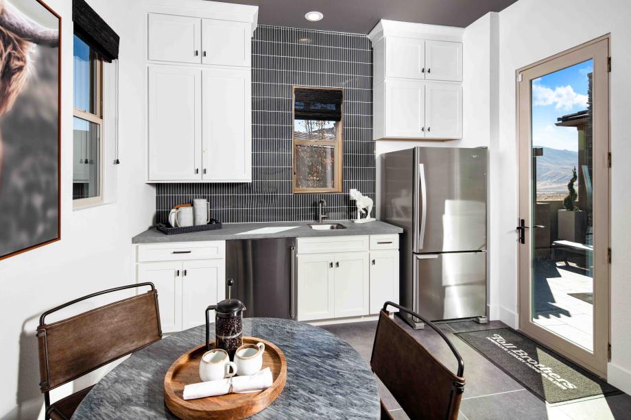 Optional cabana space to create expanded living space 