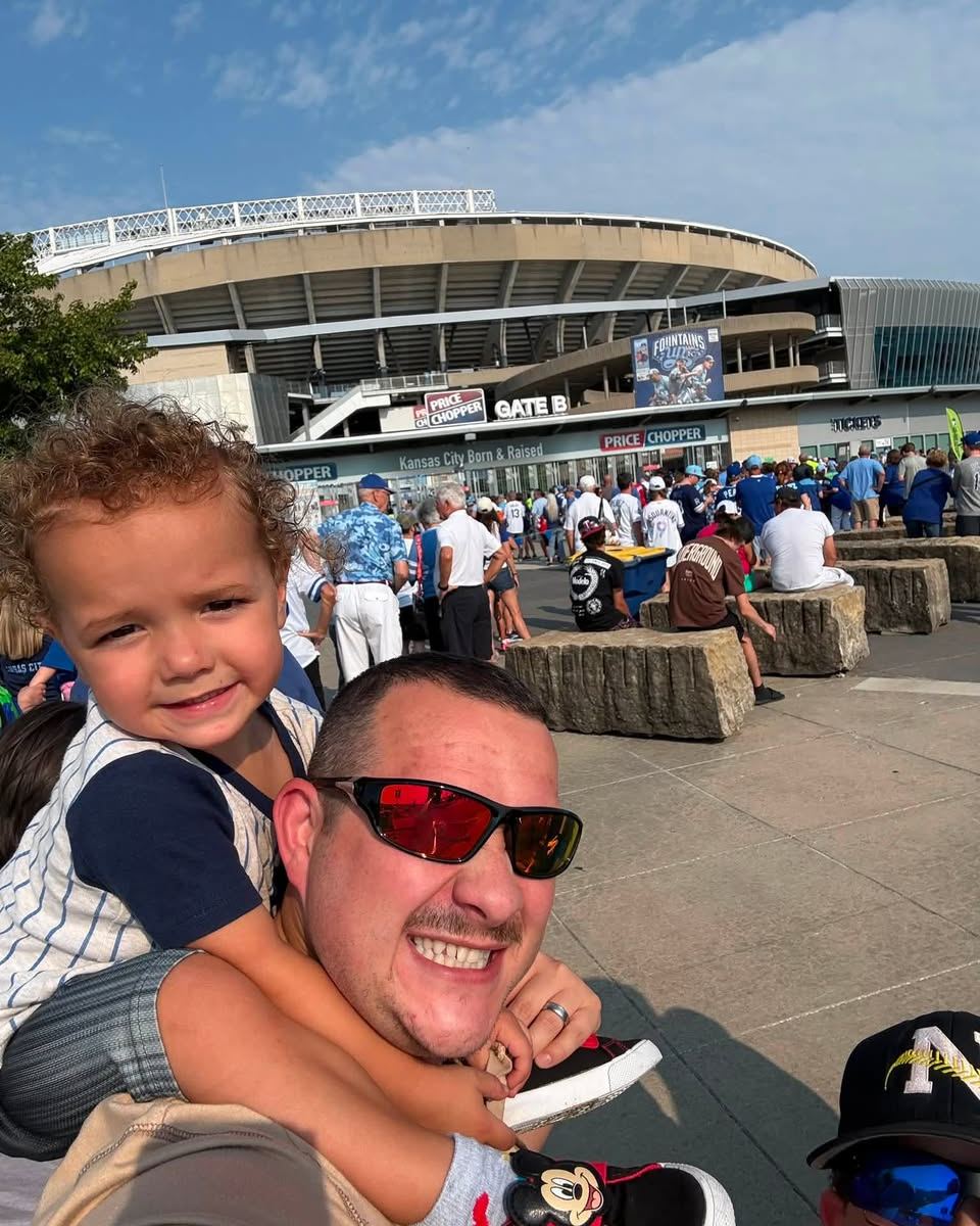 Enjoying a baseball game with some of the family before school starts! Nothing like making a few more summer memories together before the busy school year begins.