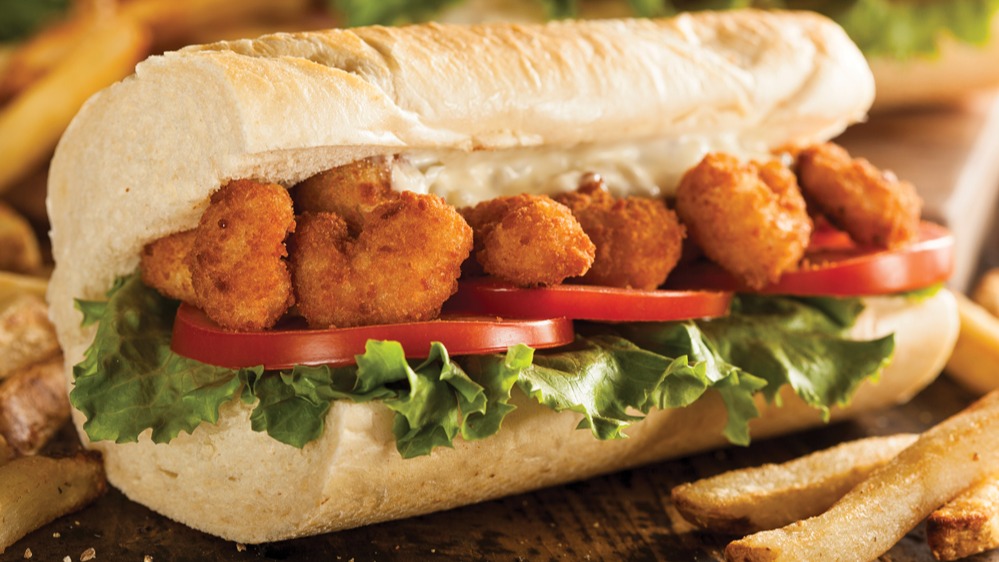 Po' Boy Sandwiches on the Outer Banks in Kill Devil Hills. Made with fresh seafood.
