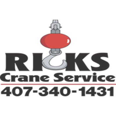 Rick's Crane Service Logo